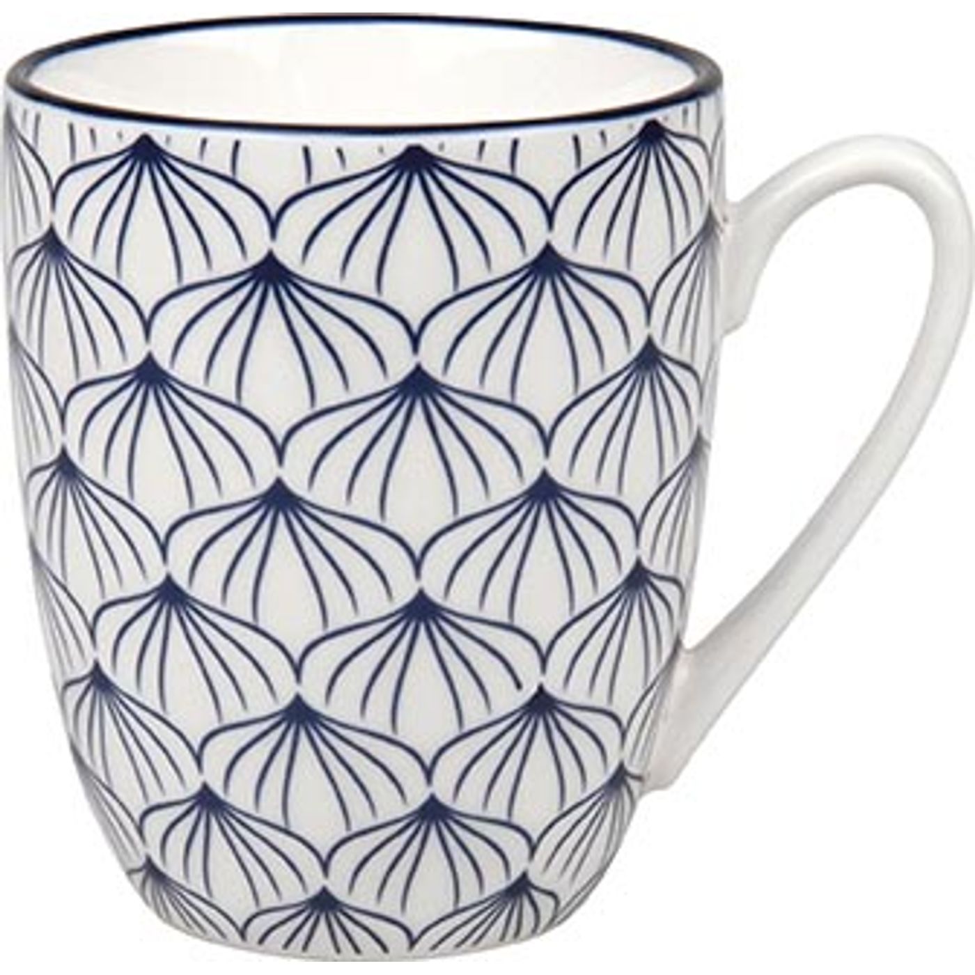 Set de 4 mugs Collection "My color is blue"